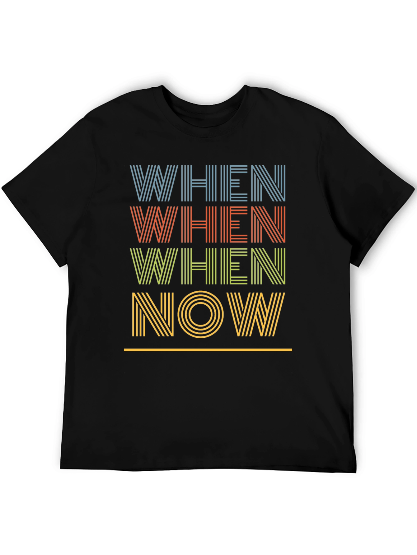 Retro When Now Graphic T-Shirt