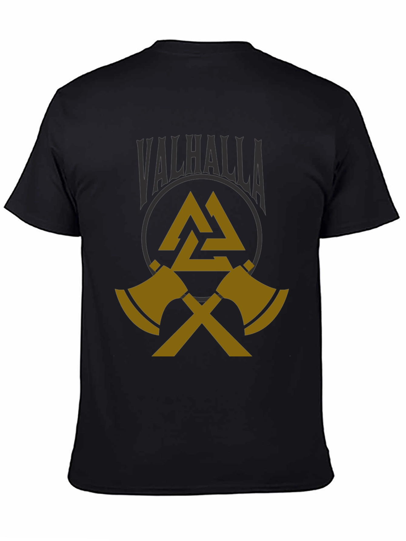 Valhalla Viking Axe T-Shirt - Black