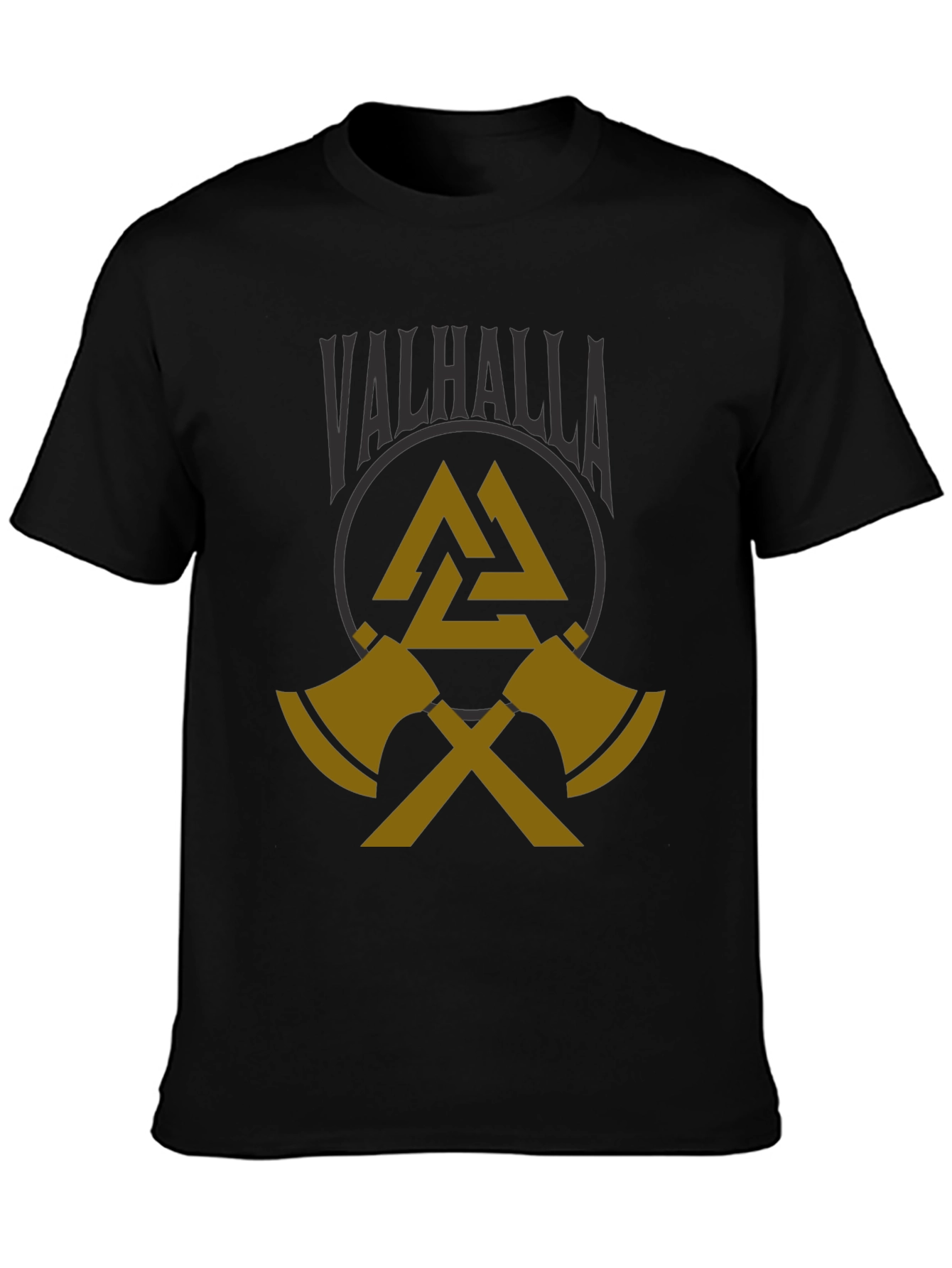 Valhalla Viking Axe T-Shirt - Black