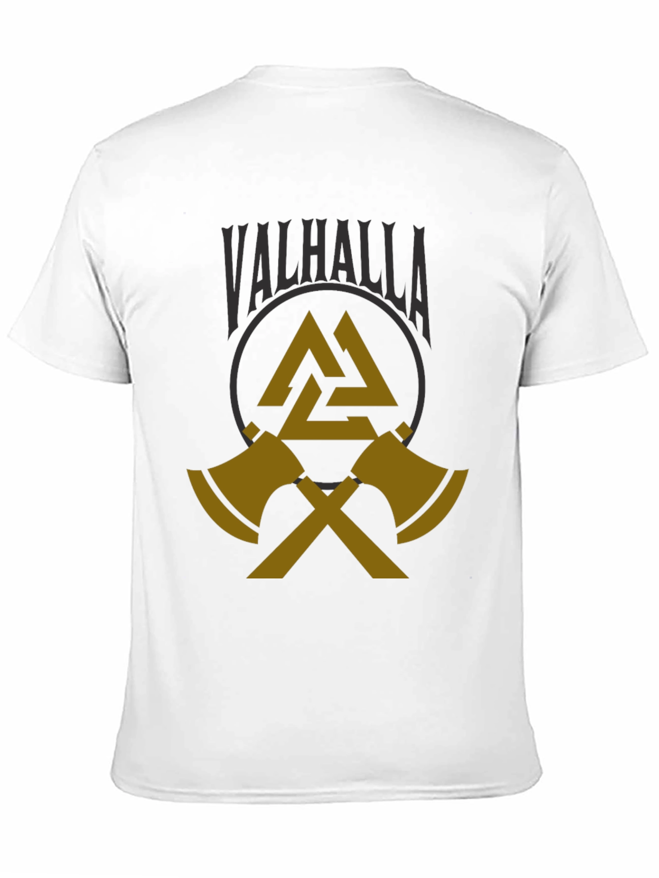 Valhalla Viking Axe T-Shirt - Black