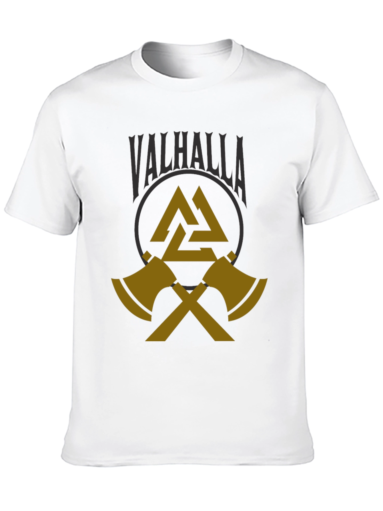 Valhalla Viking Axe T-Shirt - Black