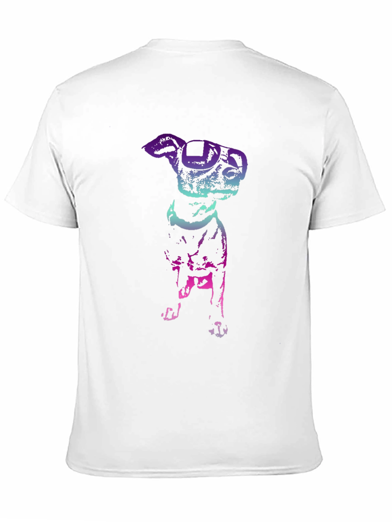 Dog with Glasses Graphic T-Shirt