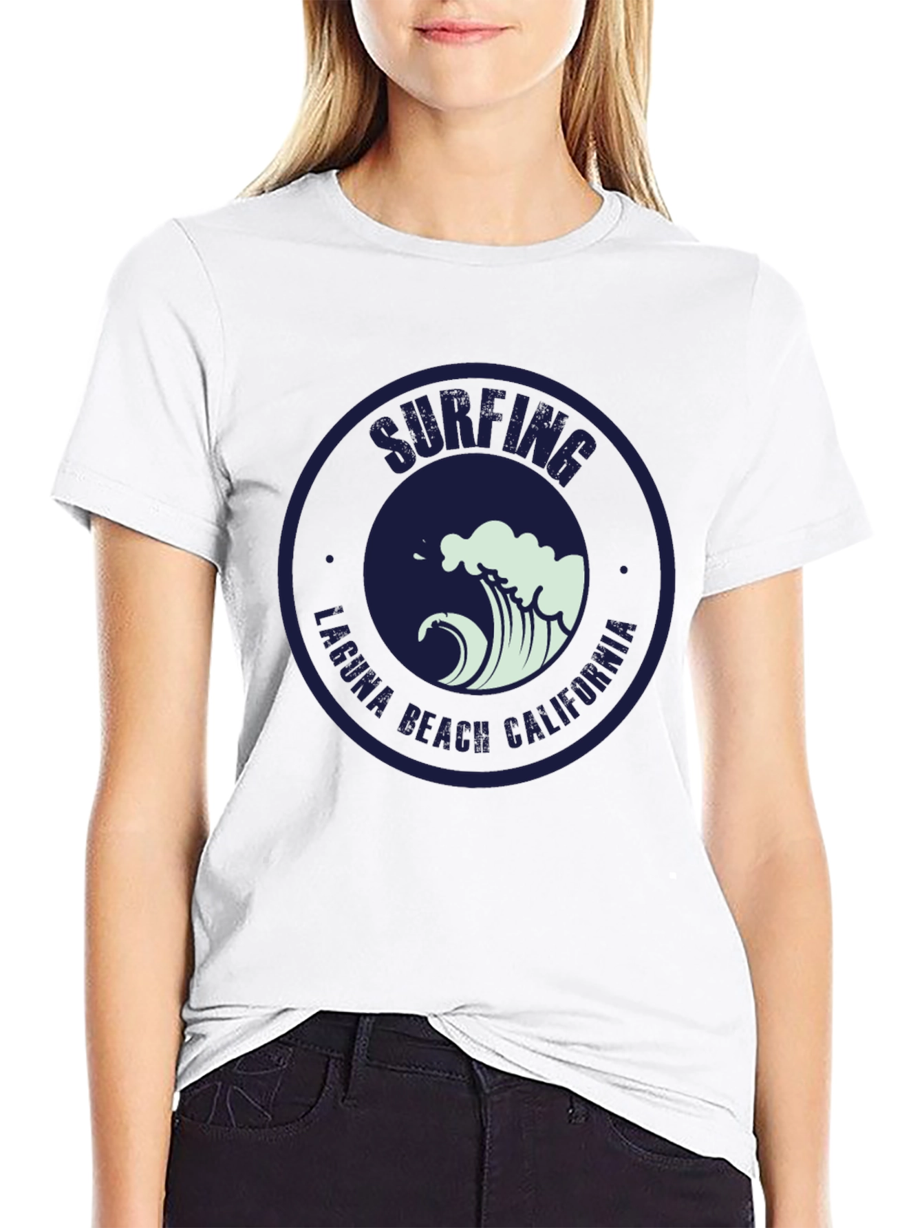 Surfing Laguna Beach California Tee