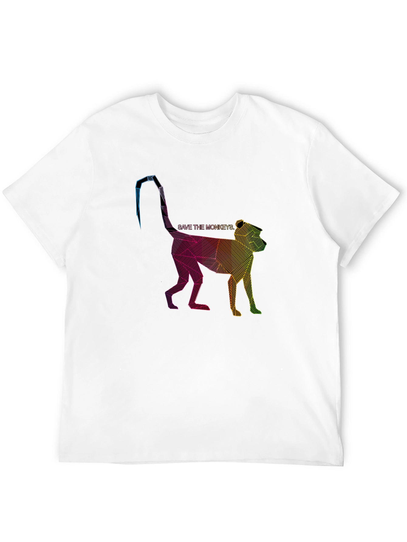 Save the Monkeys Graphic Tee - Stylish & Unique