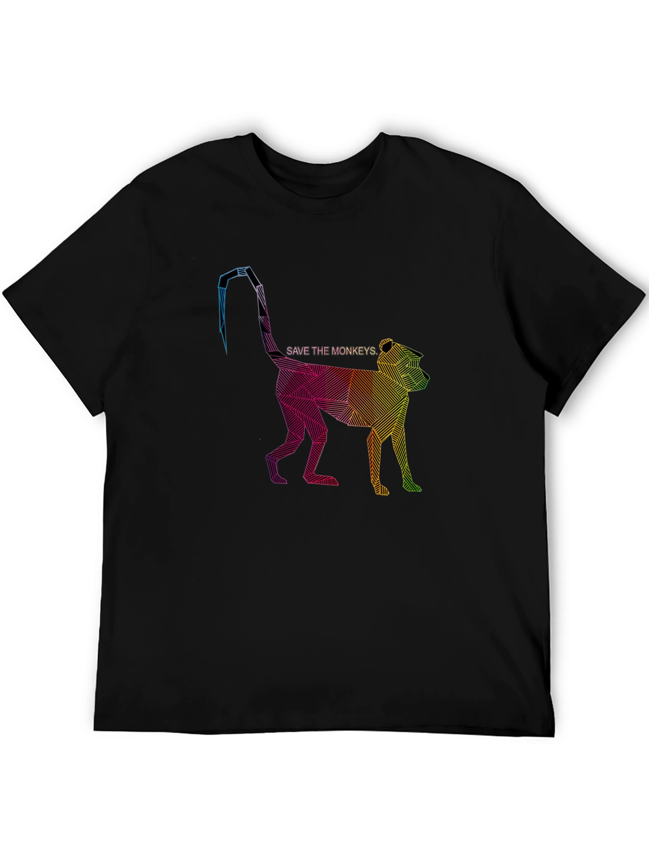 Save the Monkeys Graphic Tee - Stylish & Unique