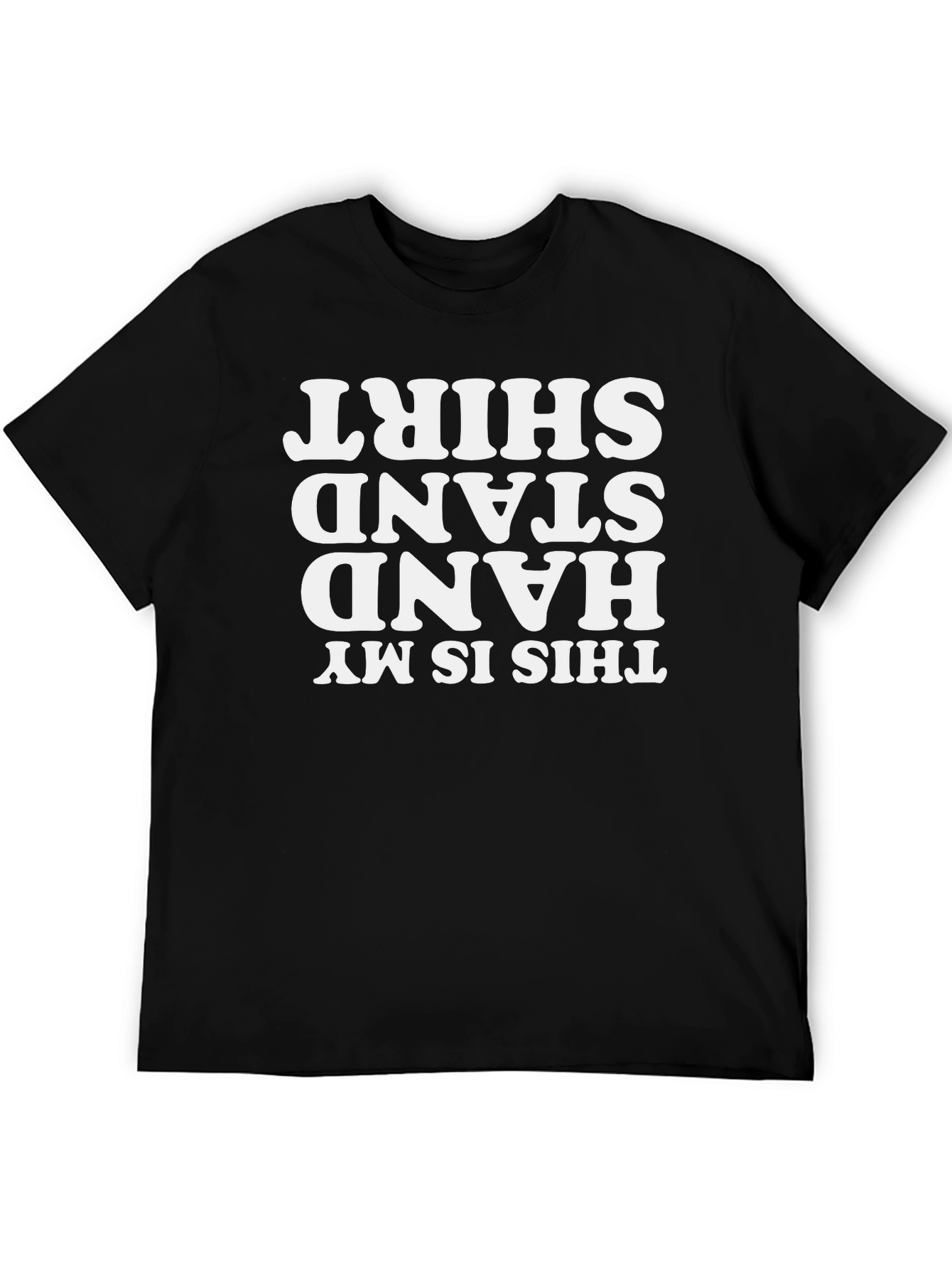 Funny Inverted Handstand Shirt