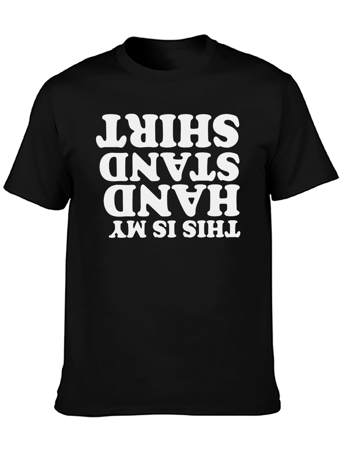 Funny Inverted Handstand Shirt