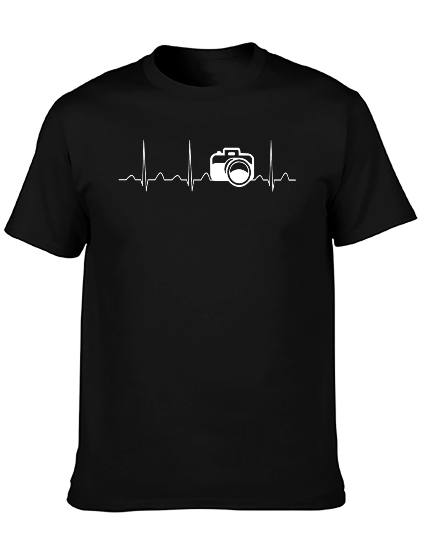 Photographer Heartbeat T-Shirt - Camera Love