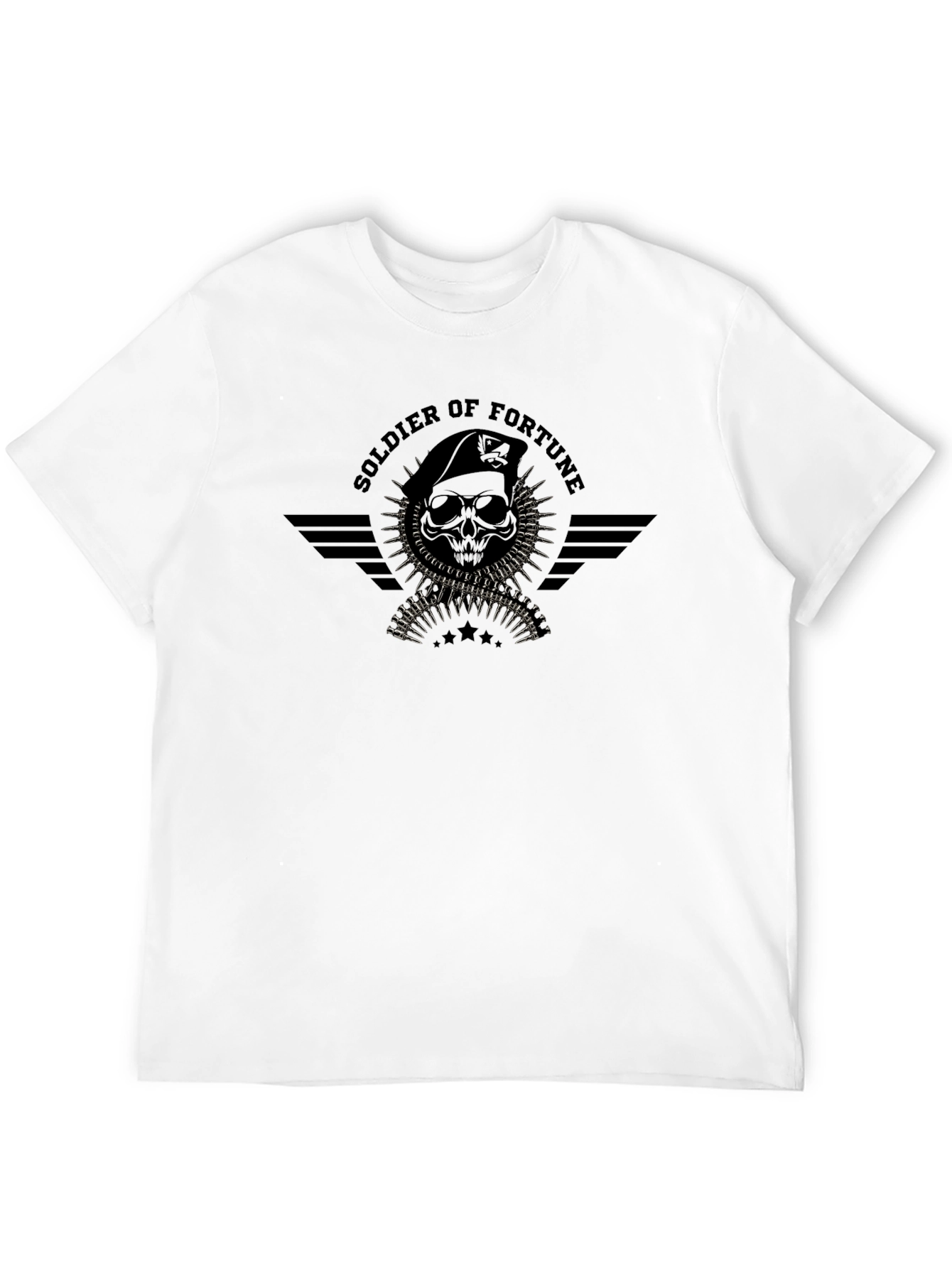 Soldier of Fortune Black T-Shirt