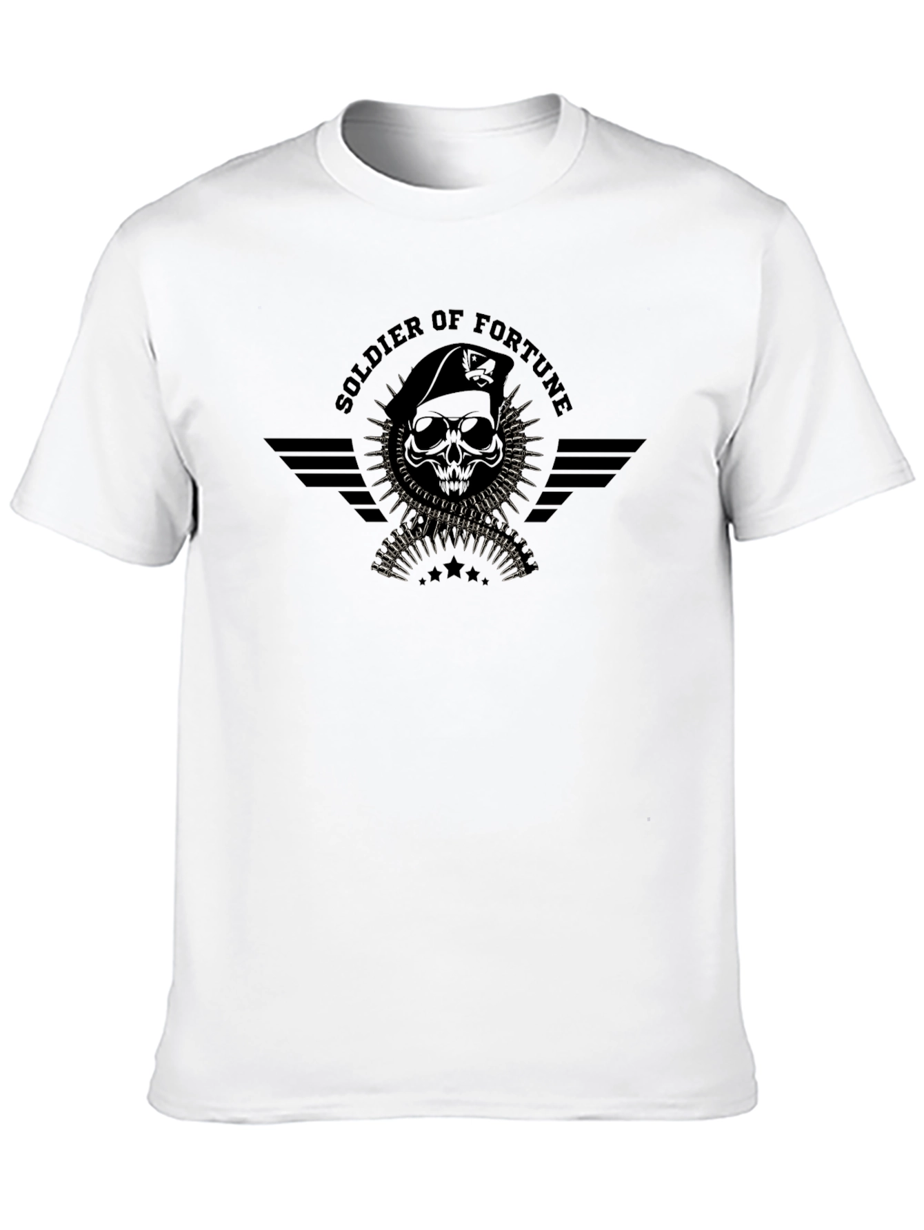 Soldier of Fortune Black T-Shirt