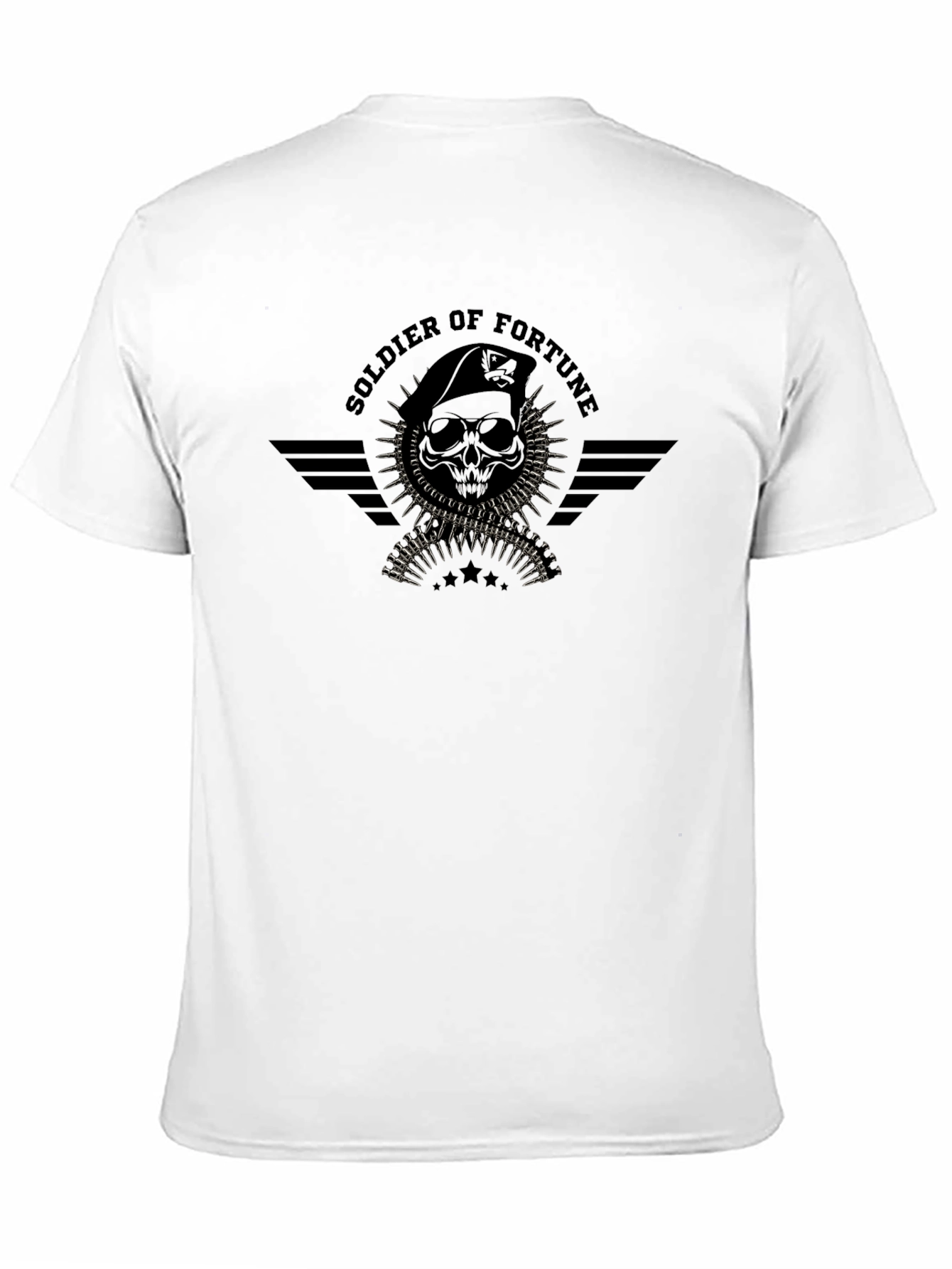 Soldier of Fortune Black T-Shirt
