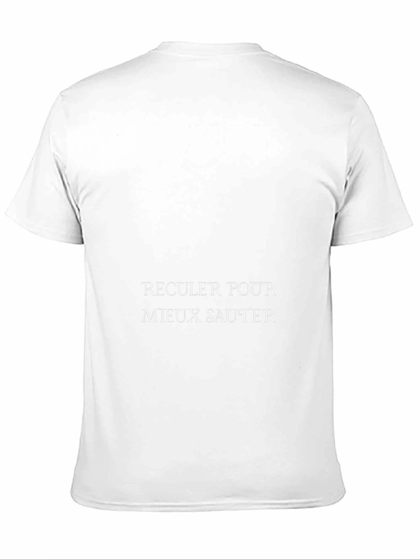 Reculer Pour Mieux Sauter Black T-Shirt