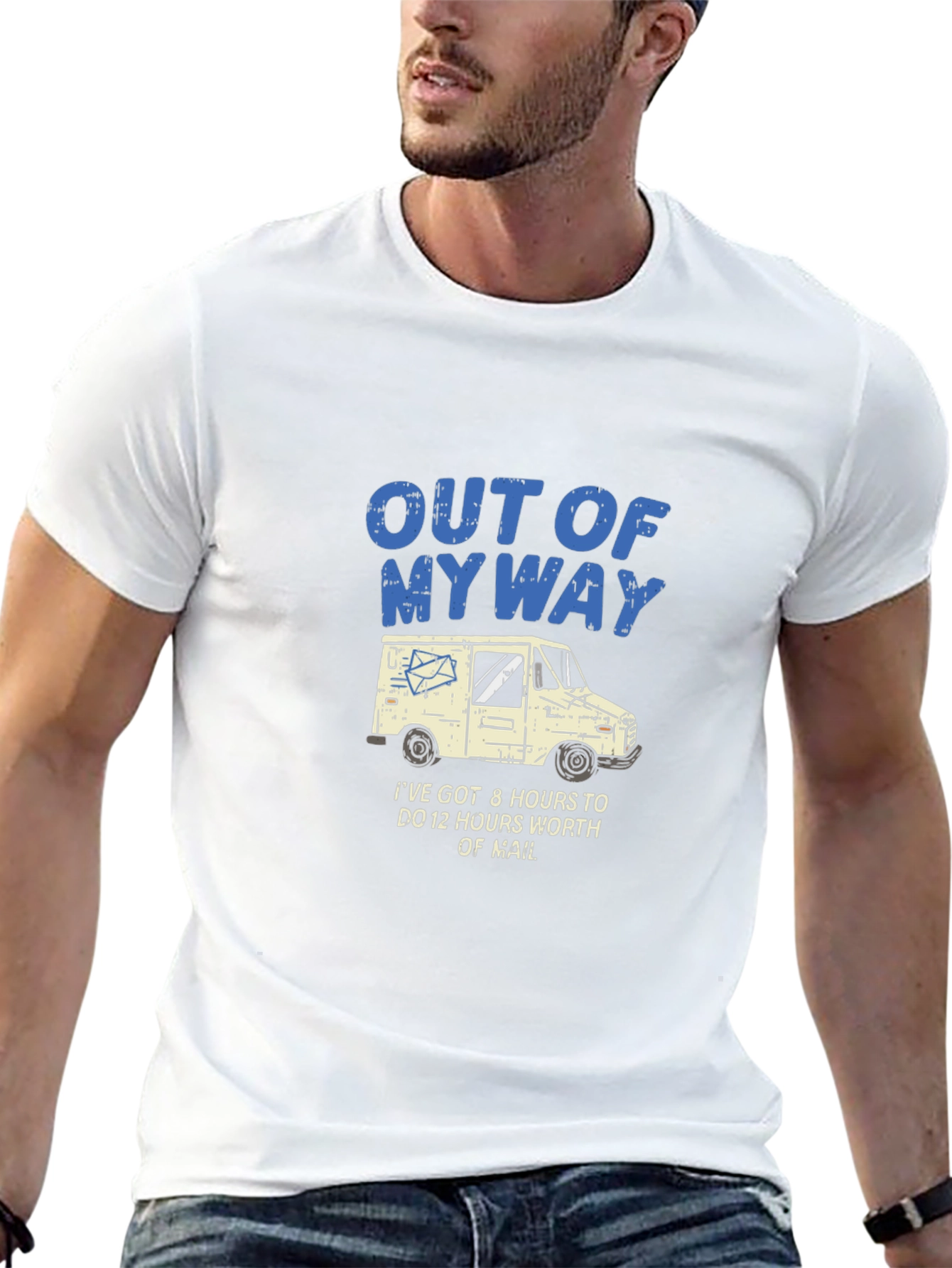 Out Of My Way Mail Carrier T-Shirt