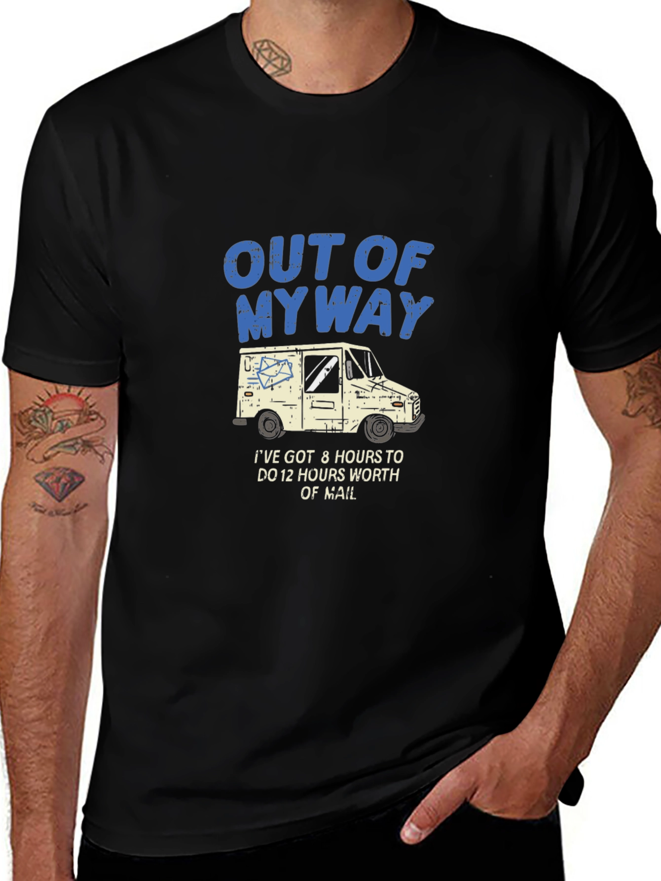 Out Of My Way Mail Carrier T-Shirt