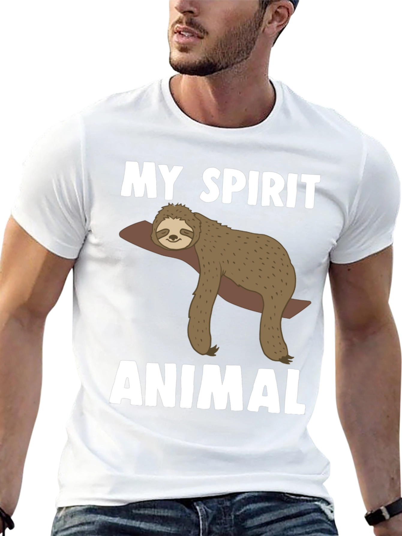 My Spirit Animal Sloth Graphic Tee