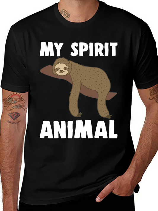 My Spirit Animal Sloth Graphic Tee