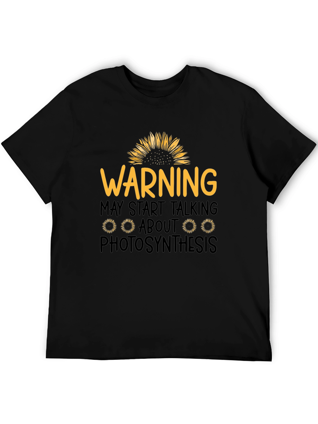 Warning Photosynthesis Graphic T-Shirt