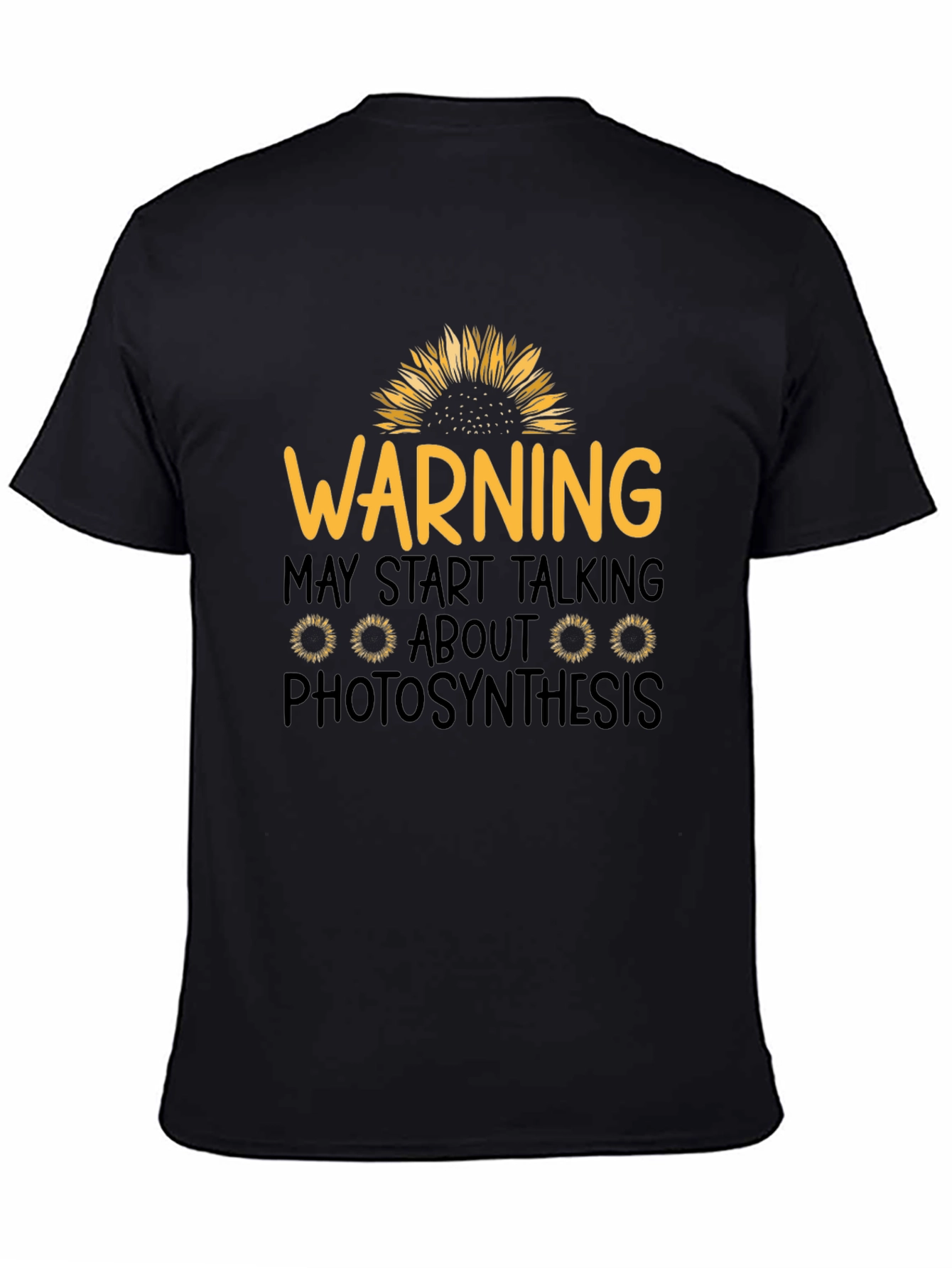 Warning Photosynthesis Graphic T-Shirt