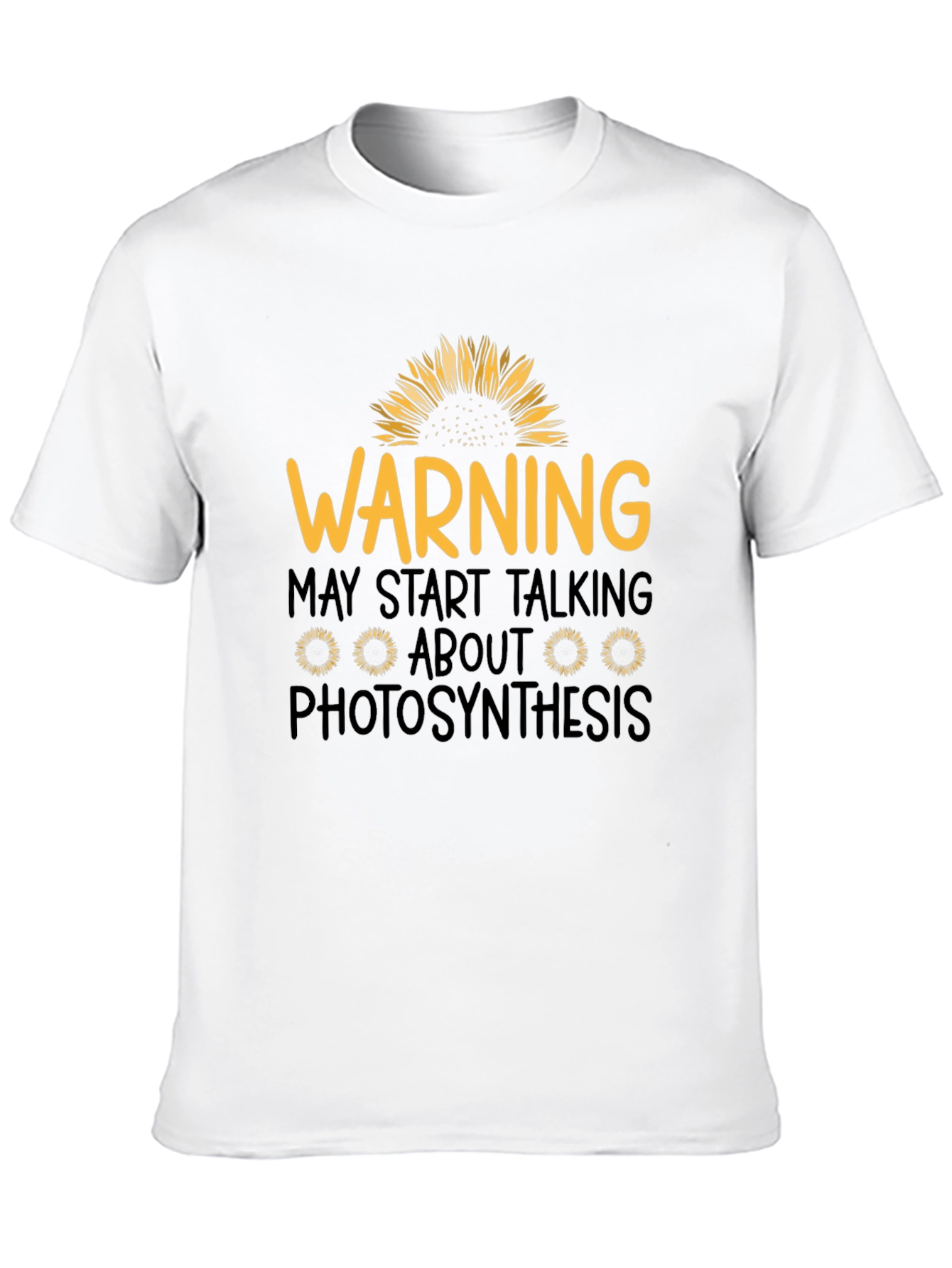 Warning Photosynthesis Graphic T-Shirt