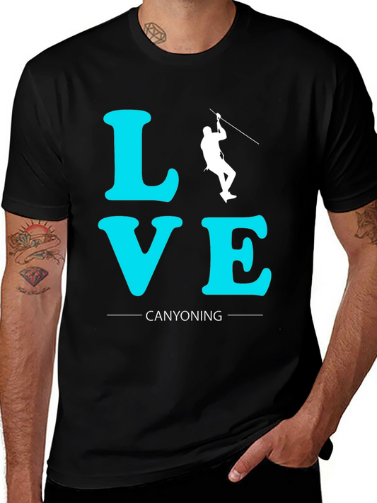 Love Canyoning T-Shirt - Adventure Seeker Tee
