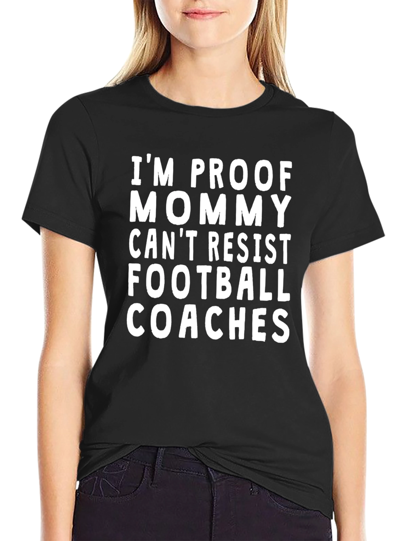 Mommy Cant Resist Football Coaches T-Shirt