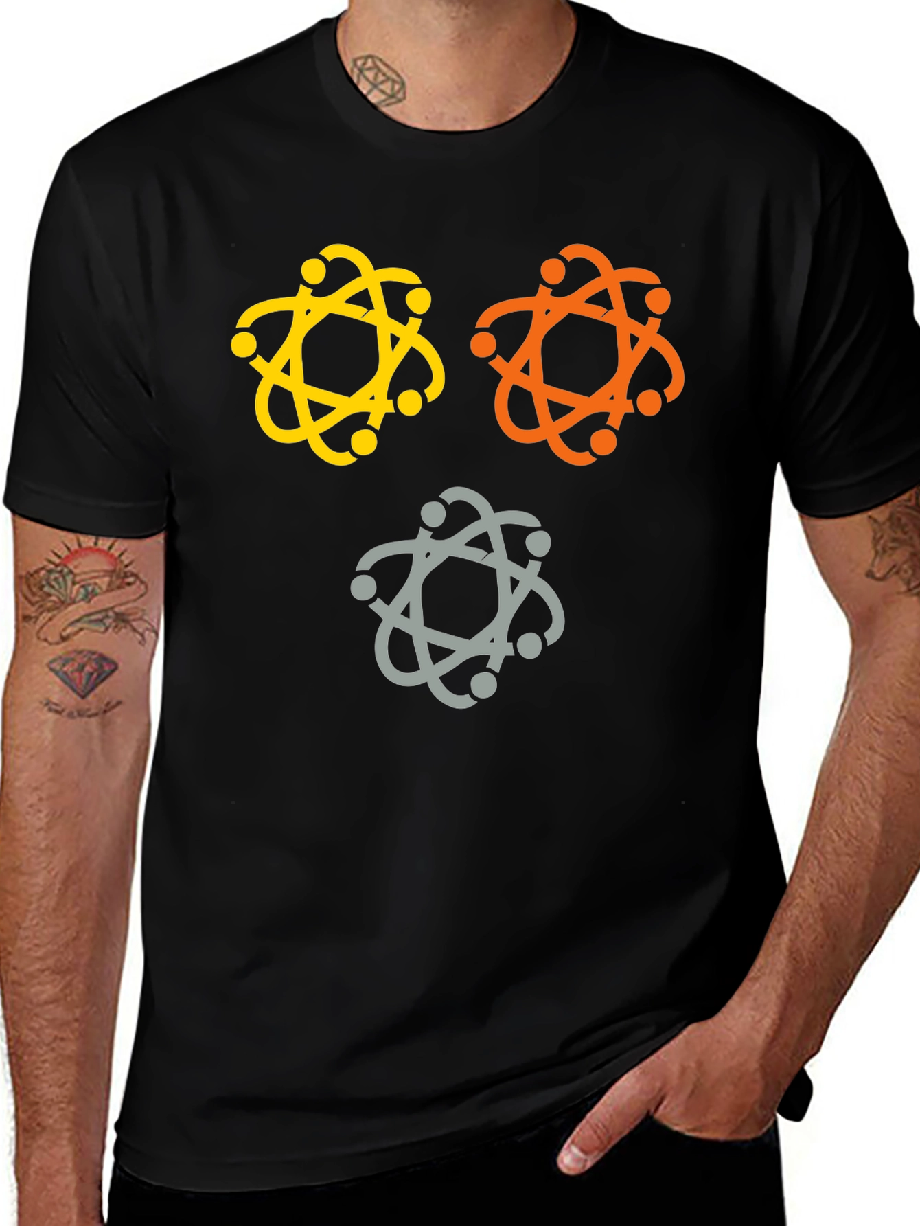 Atomic Symbol T-Shirt - Unique Graphic Tee