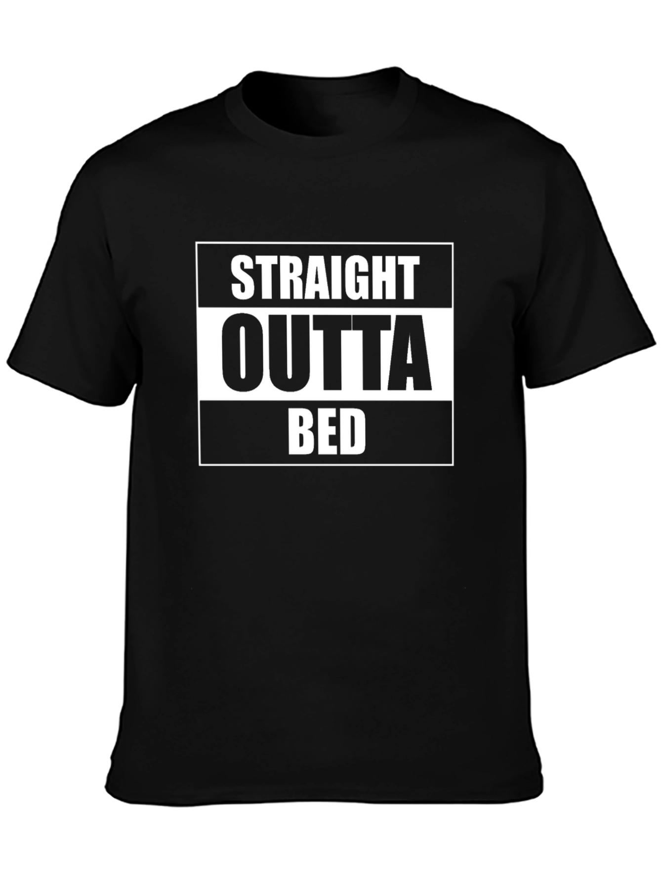 Straight Outta Bed Graphic T-Shirt