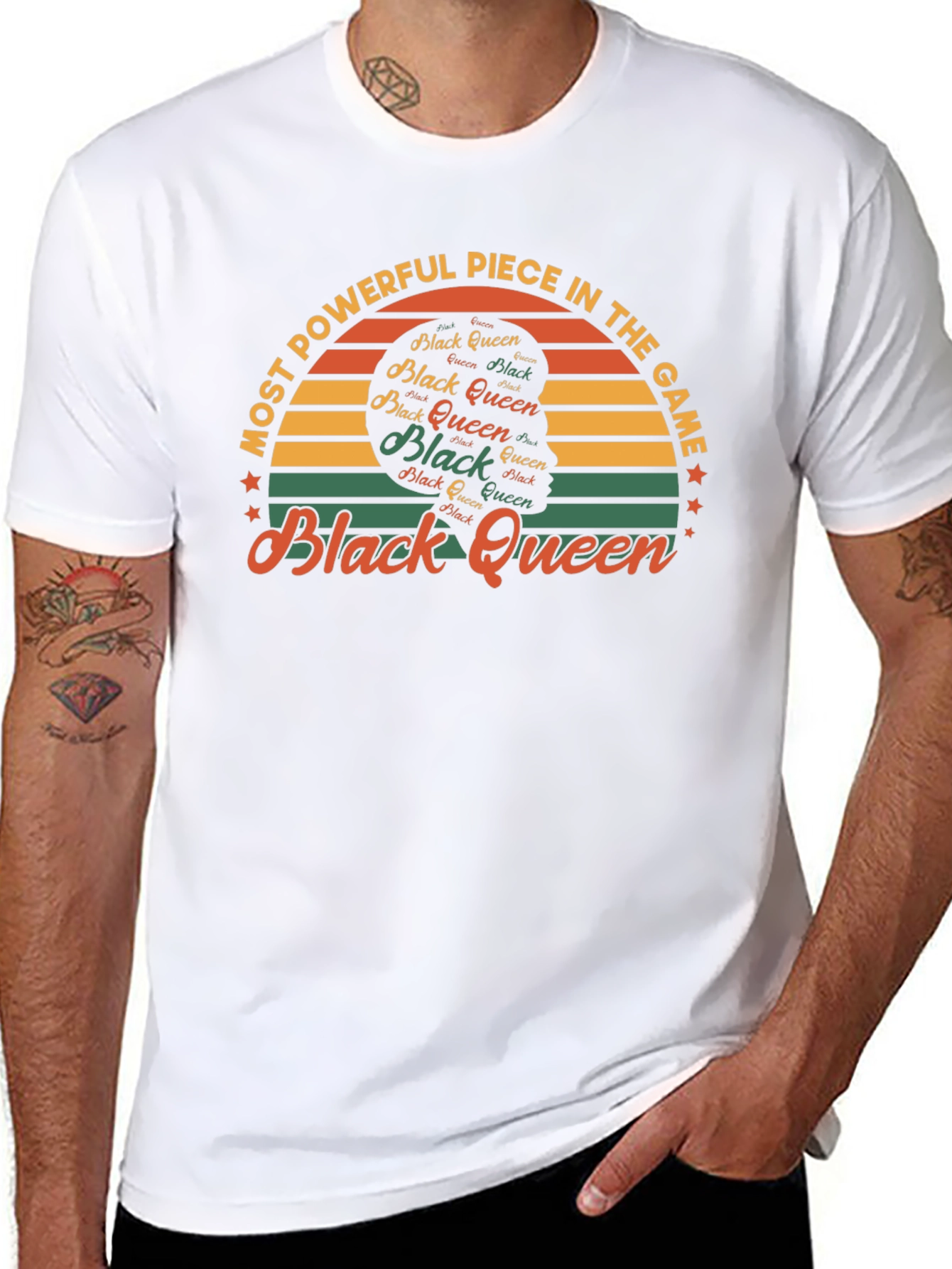 Black Queen T-Shirt - Most Powerful Piece