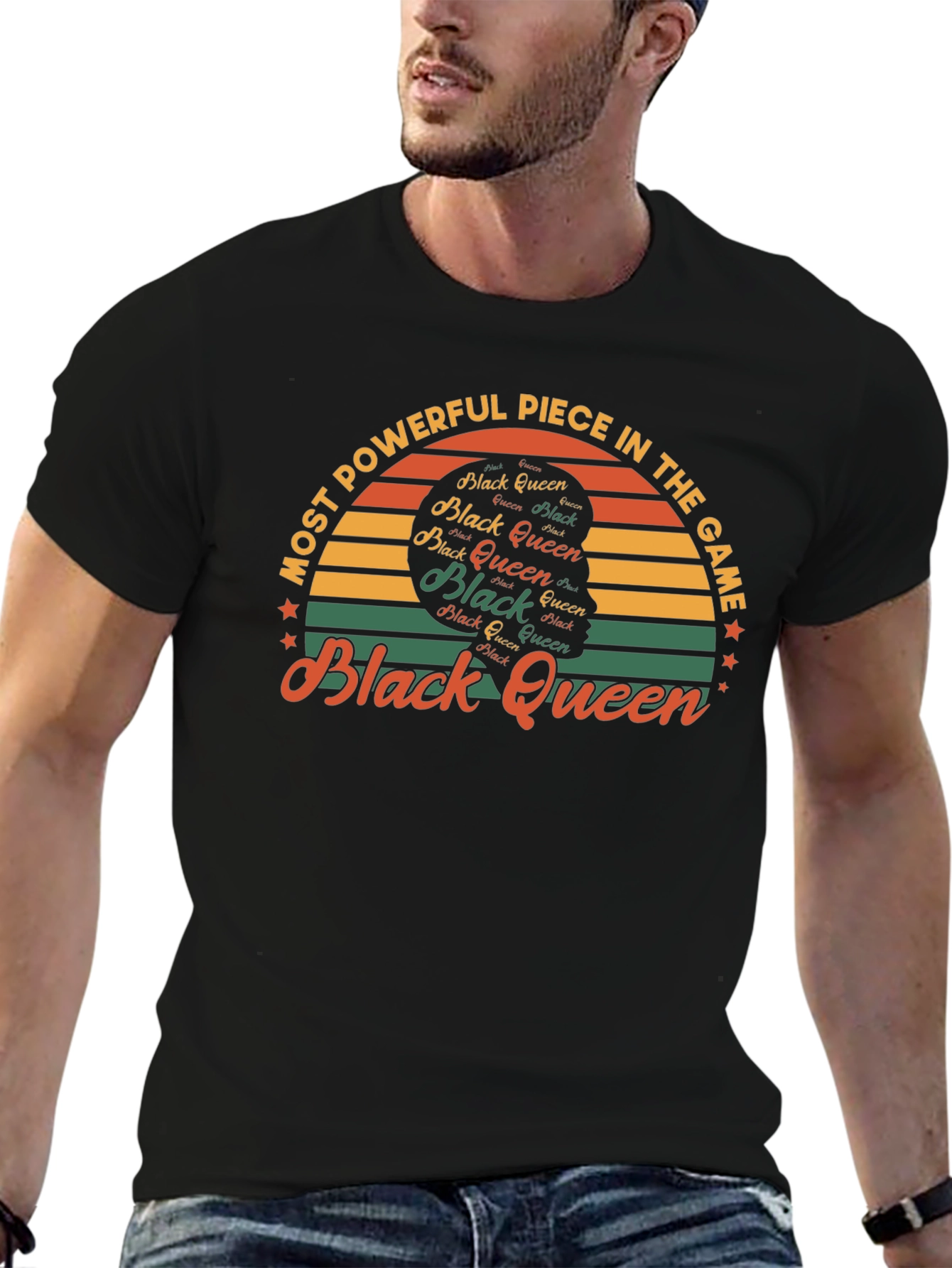 Black Queen T-Shirt - Most Powerful Piece