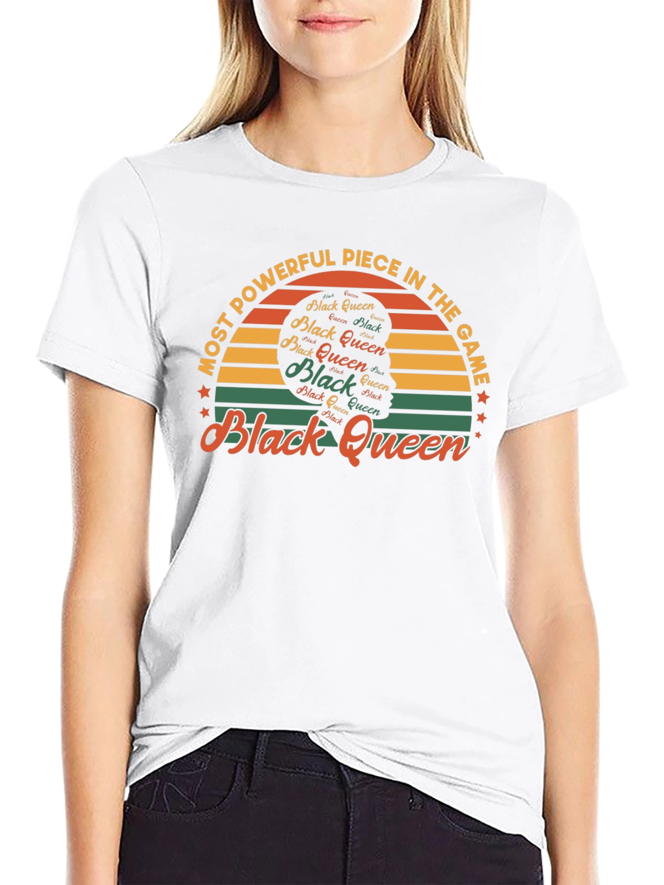 Black Queen T-Shirt - Most Powerful Piece