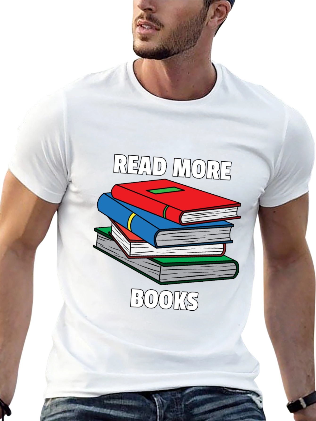 Read More Books T-Shirt - Unisex Design