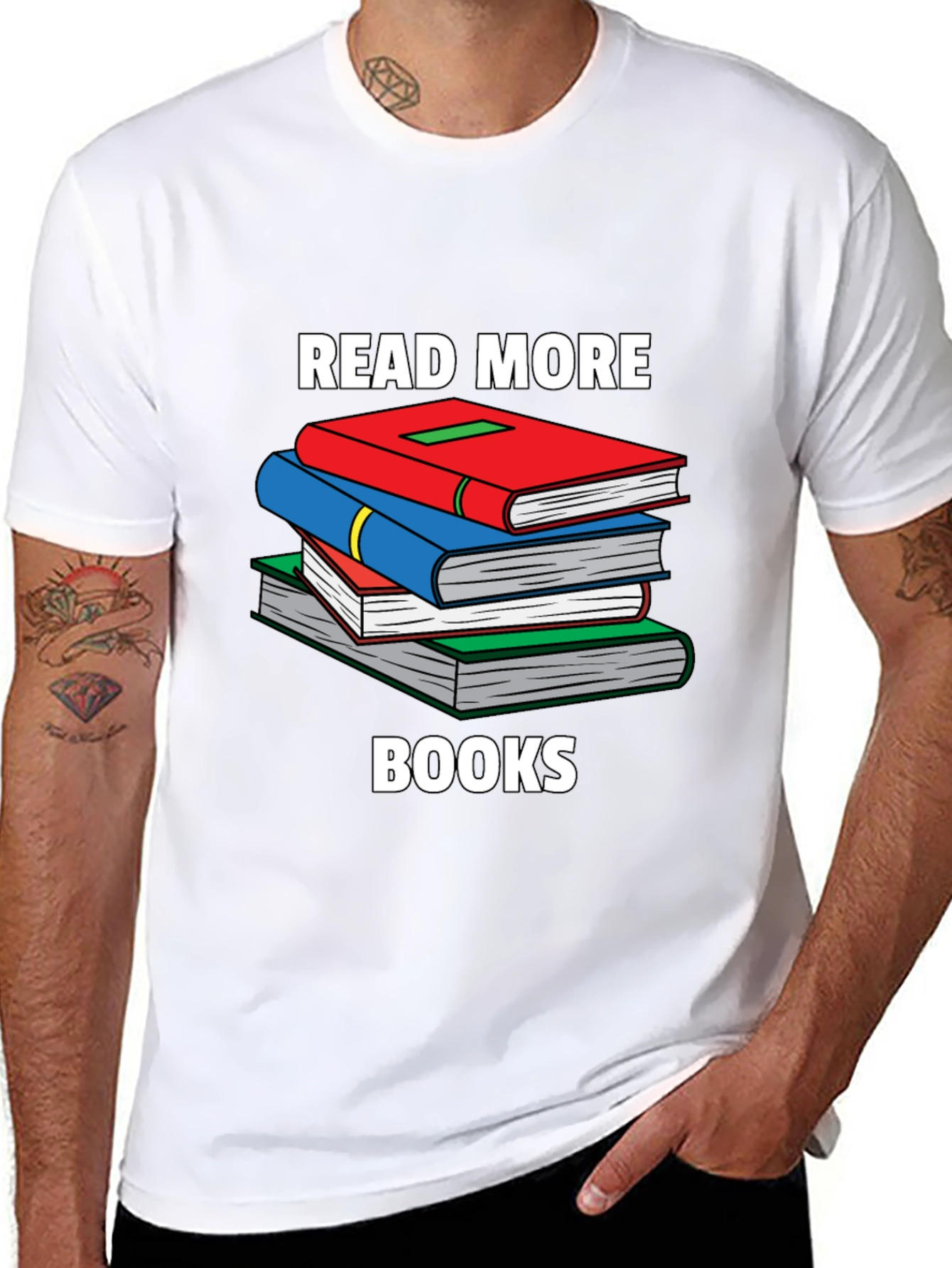 Read More Books T-Shirt - Unisex Design