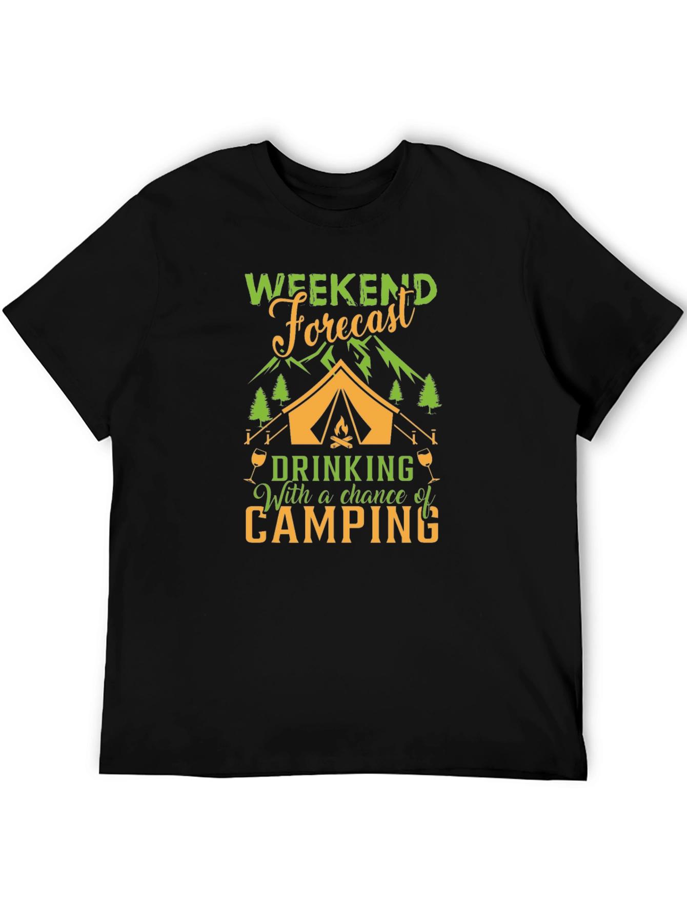 Weekend Forecast: Camping T-Shirt