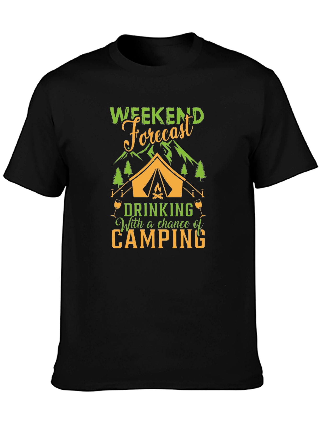 Weekend Forecast: Camping T-Shirt