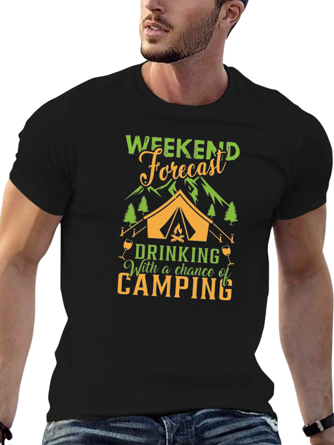 Weekend Forecast: Camping T-Shirt