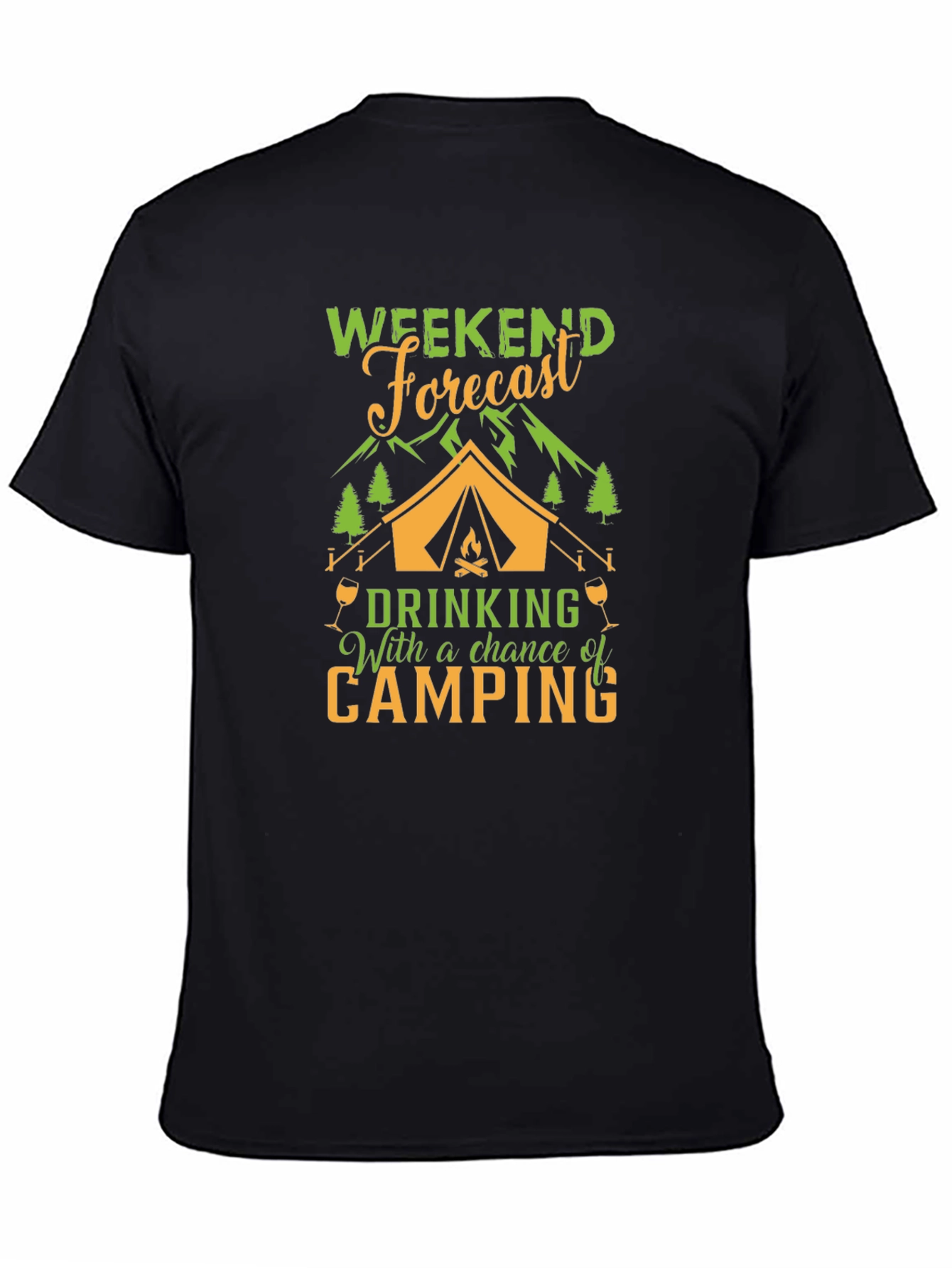 Weekend Forecast: Camping T-Shirt