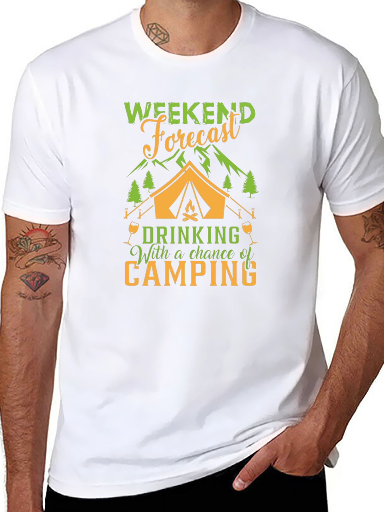 Weekend Forecast: Camping T-Shirt