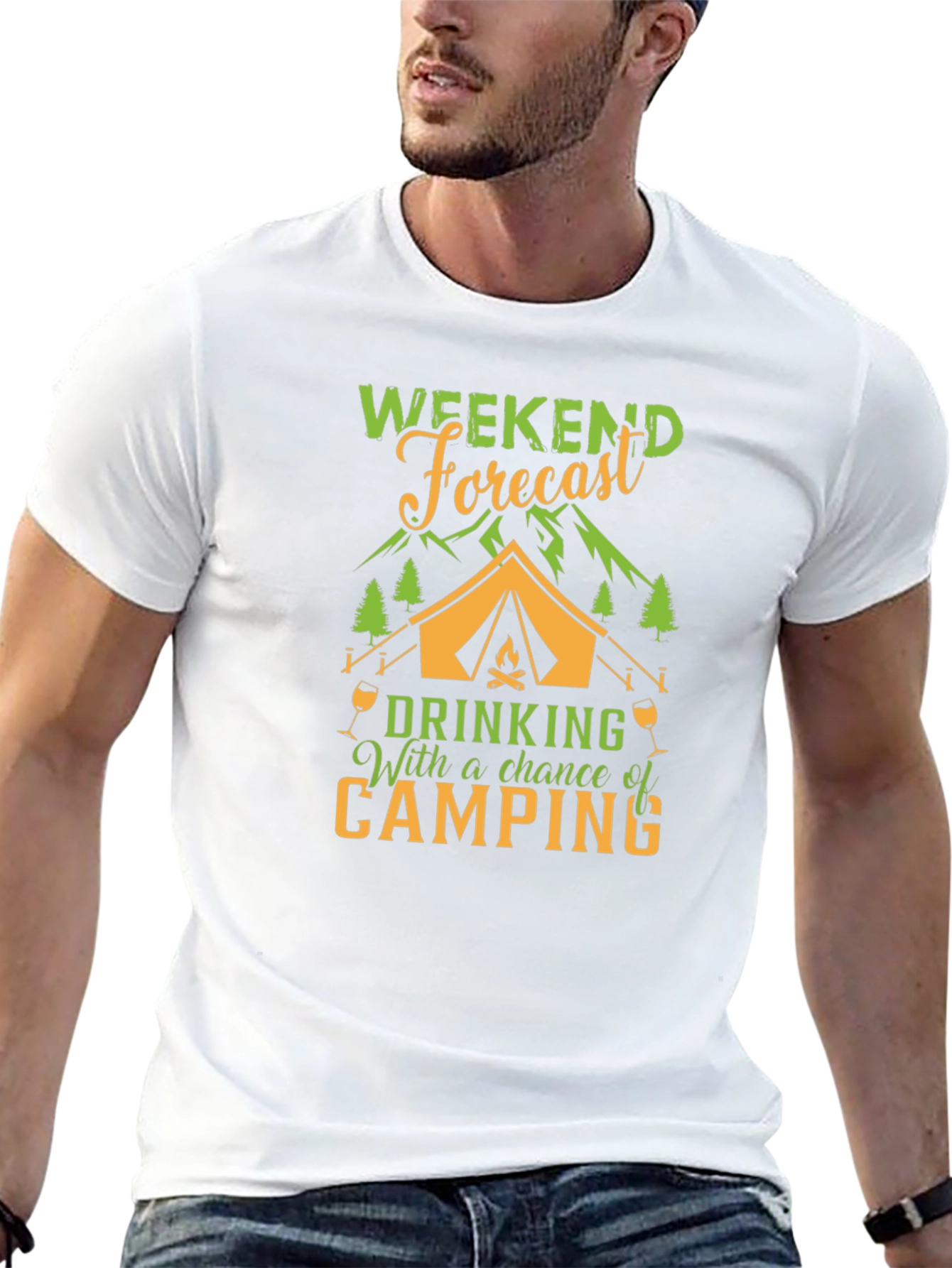 Weekend Forecast: Camping T-Shirt