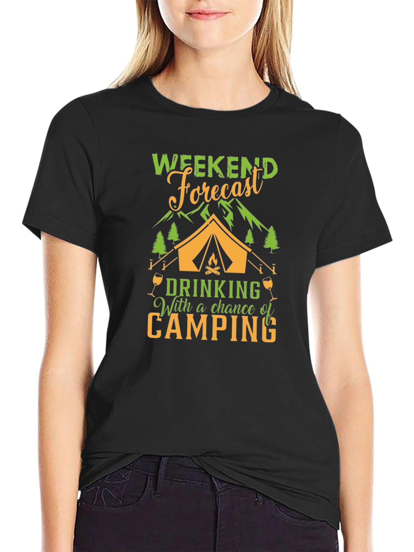 Weekend Forecast: Camping T-Shirt