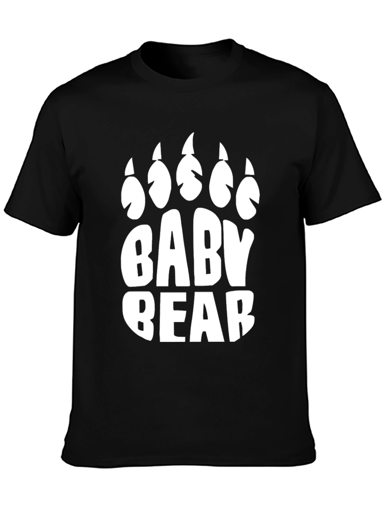 Baby Bear Paw Print T-Shirt - Cute Family Tee