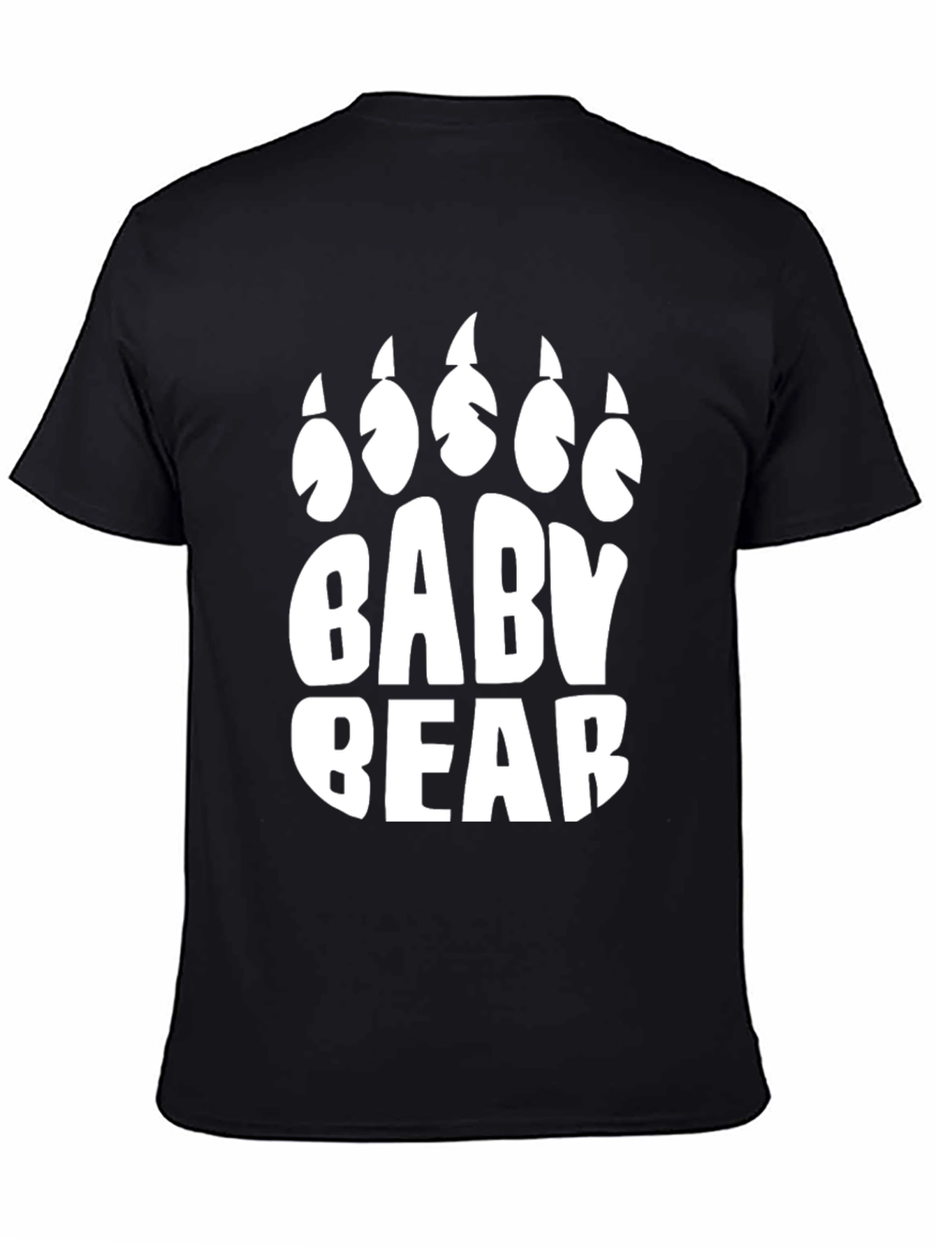 Baby Bear Paw Print T-Shirt - Cute Family Tee