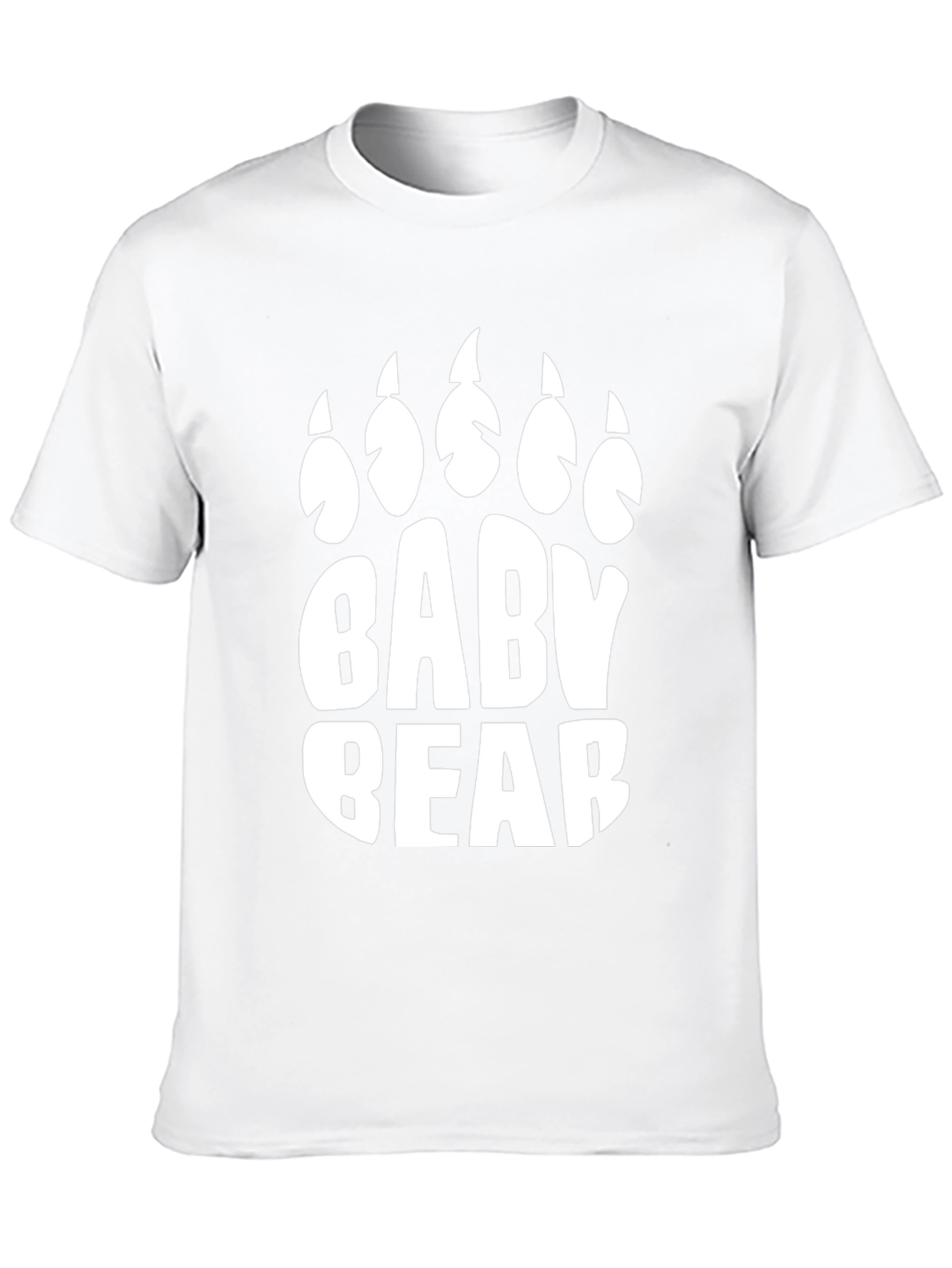 Baby Bear Paw Print T-Shirt - Cute Family Tee
