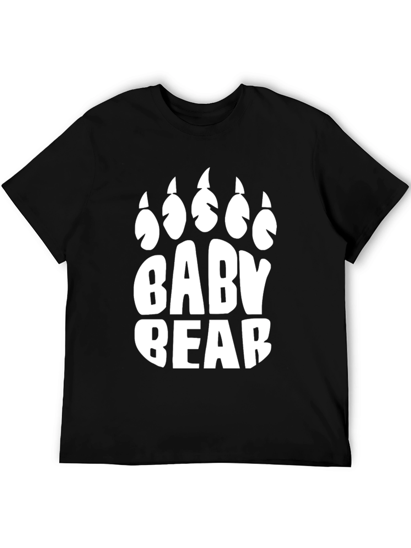 Baby Bear Paw Print T-Shirt - Cute Family Tee