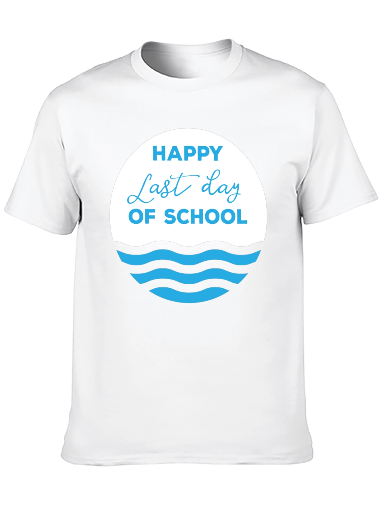 Happy Last Day of School Black T-Shirt