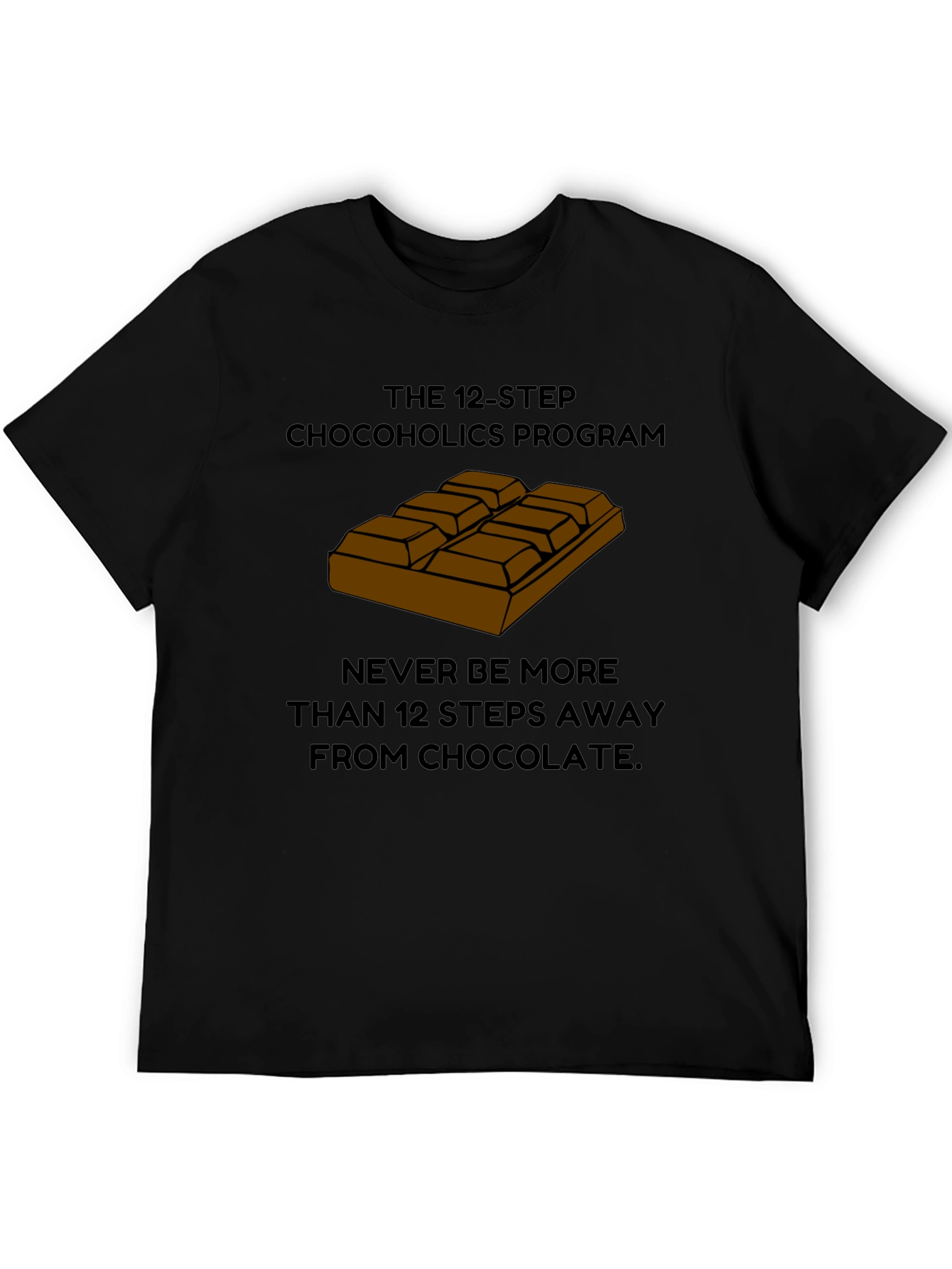 Chocoholics 12-Step Program T-Shirt