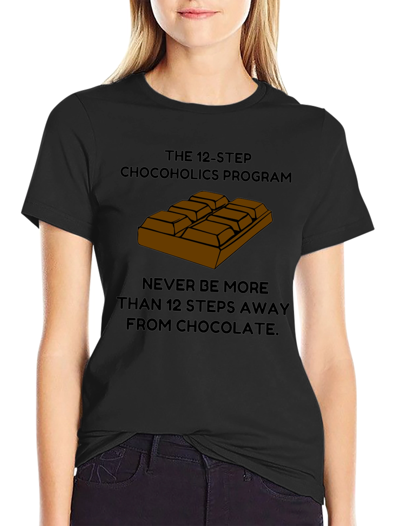 Chocoholics 12-Step Program T-Shirt