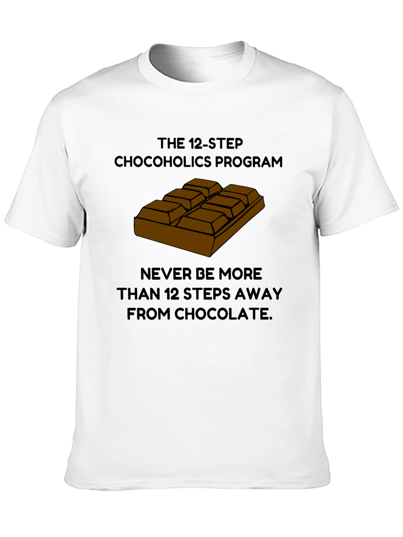 Chocoholics 12-Step Program T-Shirt