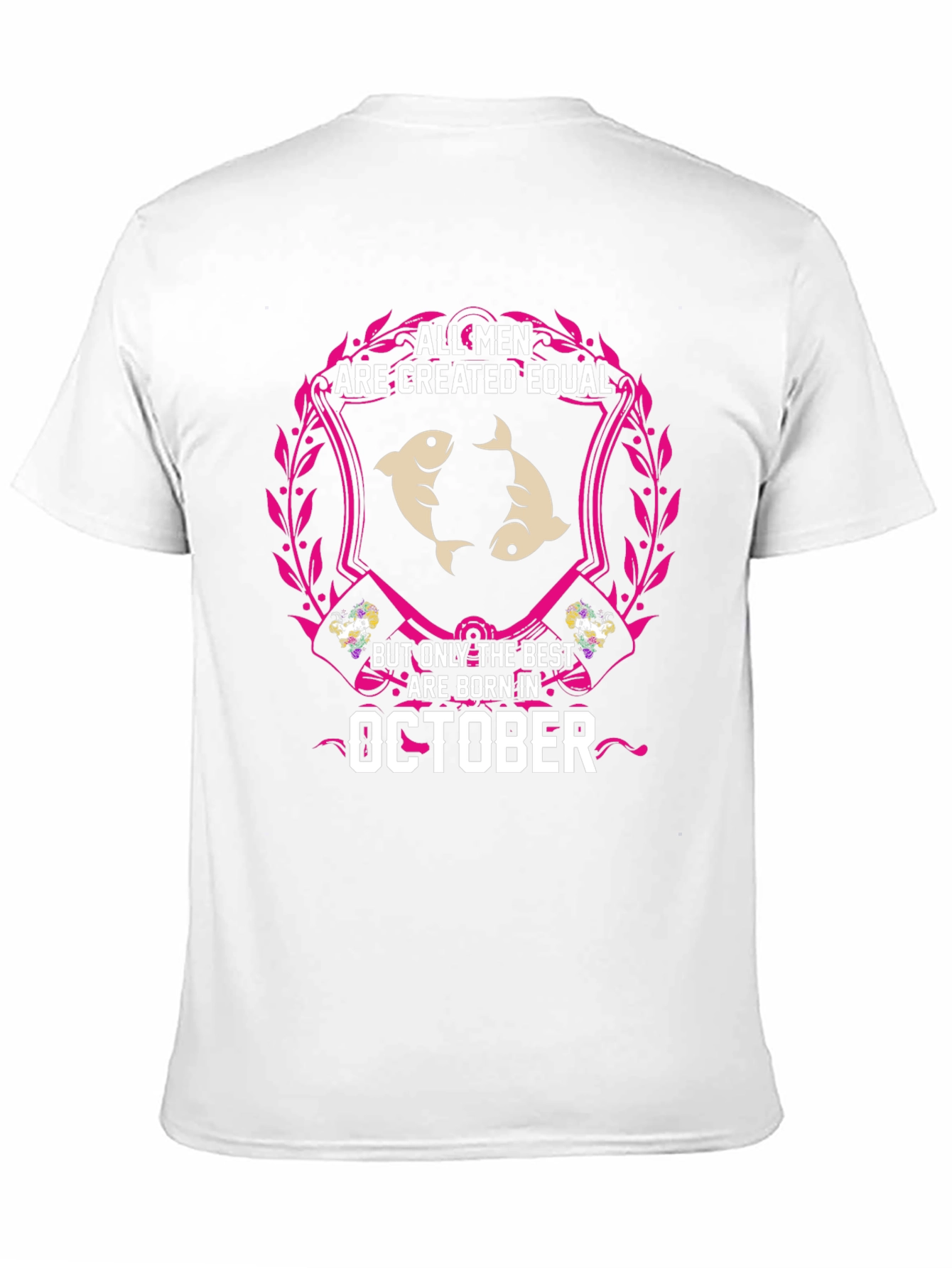 October Birthday Mens Graphic Tee