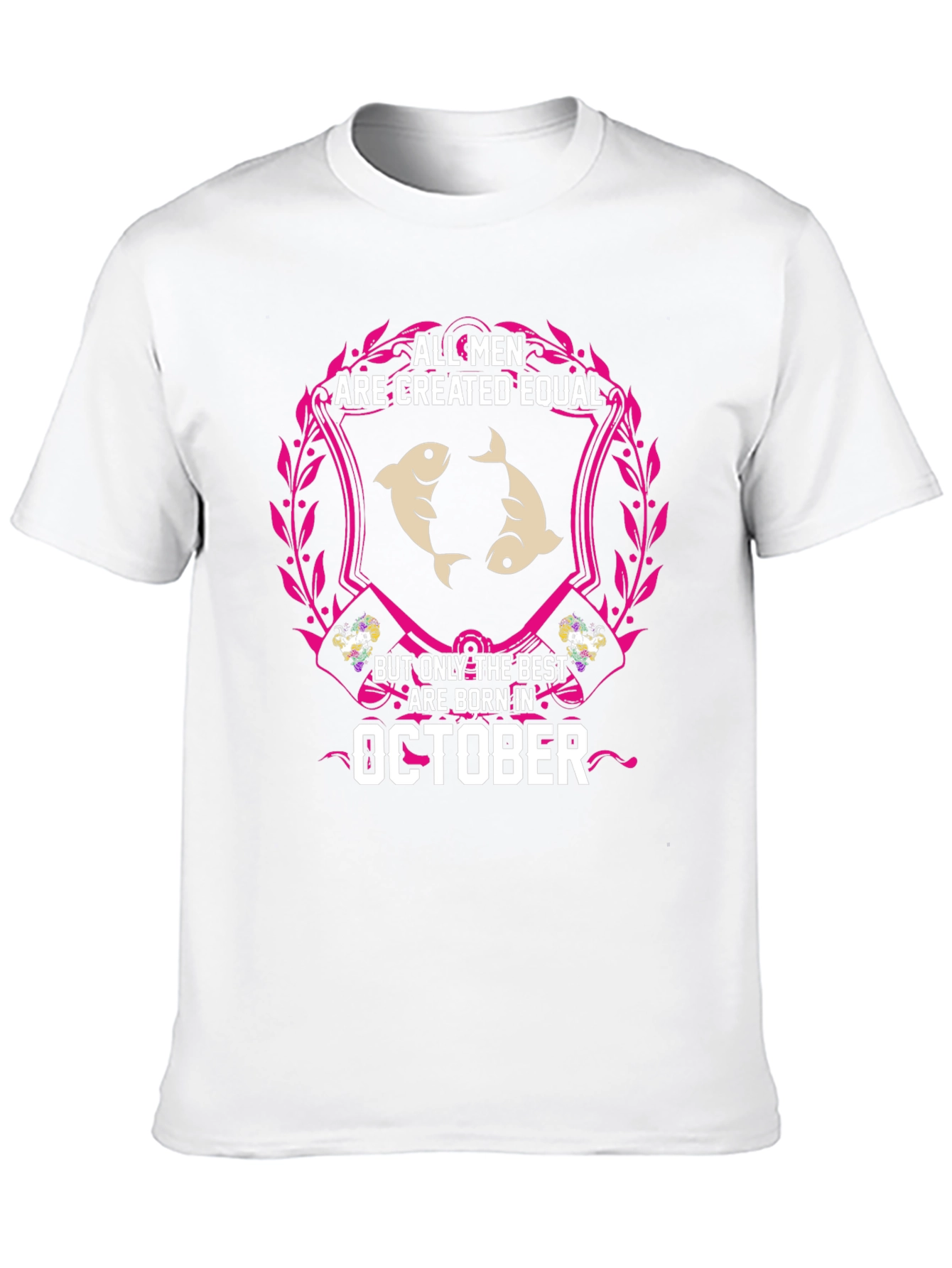 October Birthday Mens Graphic Tee