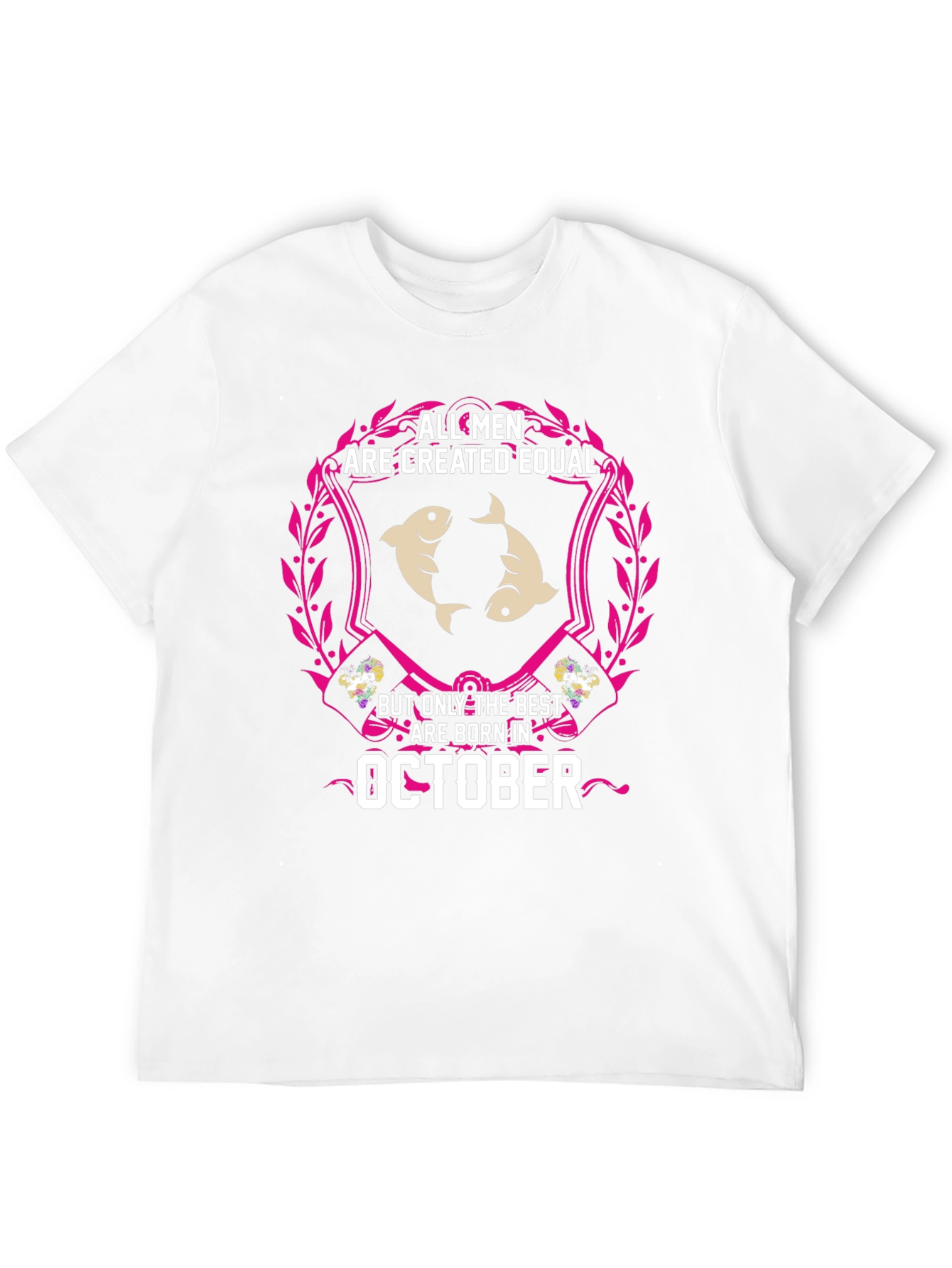 October Birthday Mens Graphic Tee